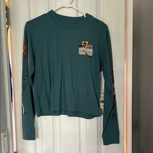 Parks Project Teal Graphic Long Sleeve Tee